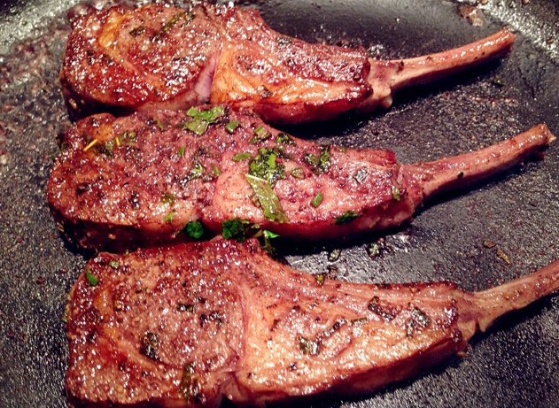 辣味红酒烤羊排